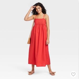 Spaghetti strap smock dress- A New Day Target